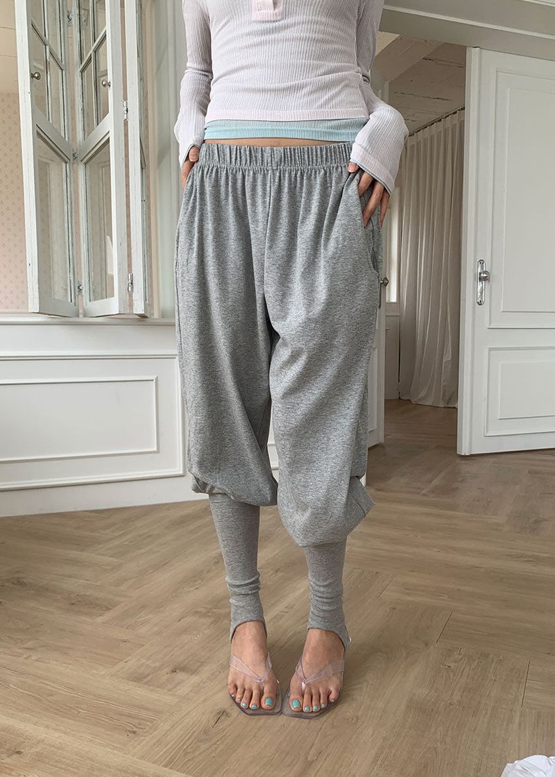 WARMER JOGGER CAPRI PANTS (2color)