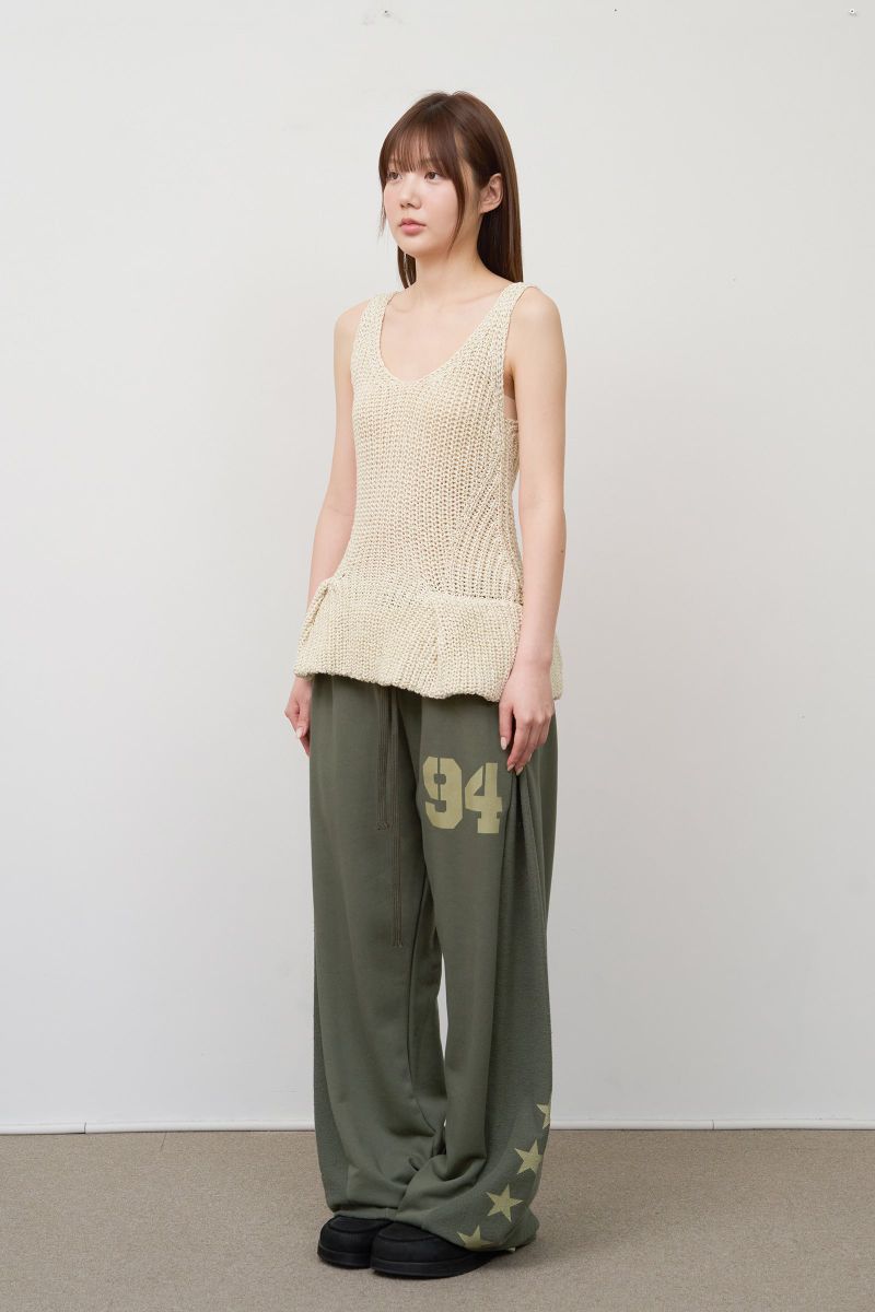 Number Mix Sweatpants