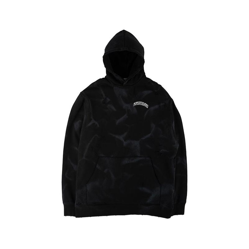 PEOPLEOFTHEWORLD（ピープルオブザワールド）の「Damage over hood (BLACK)（Tops）」