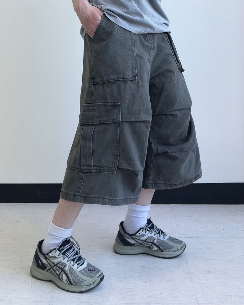 RUBINE 7‑PART CARGO BERMUDA PANTS