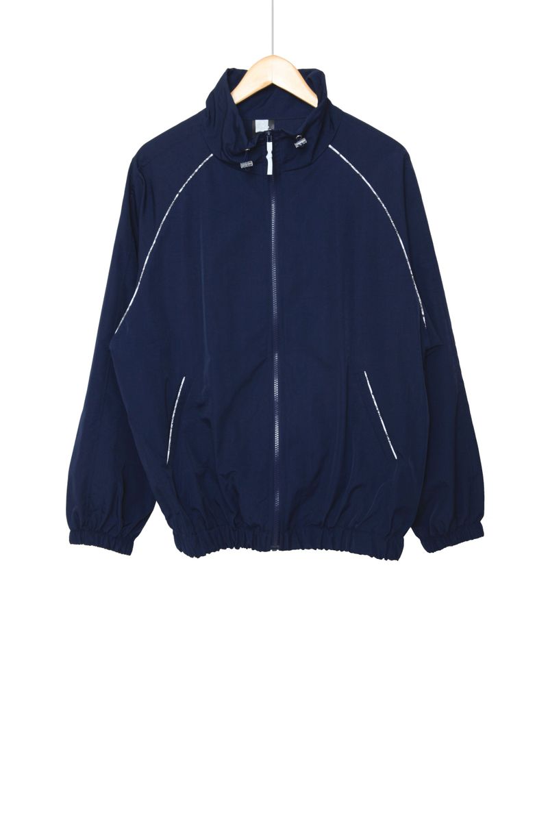 Paisley Piping Zip-Up
