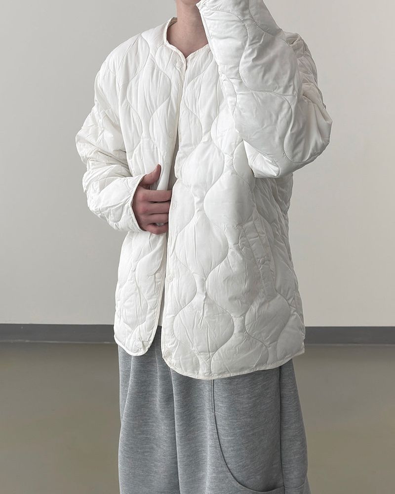 Wavon Quilted Padding Jumper