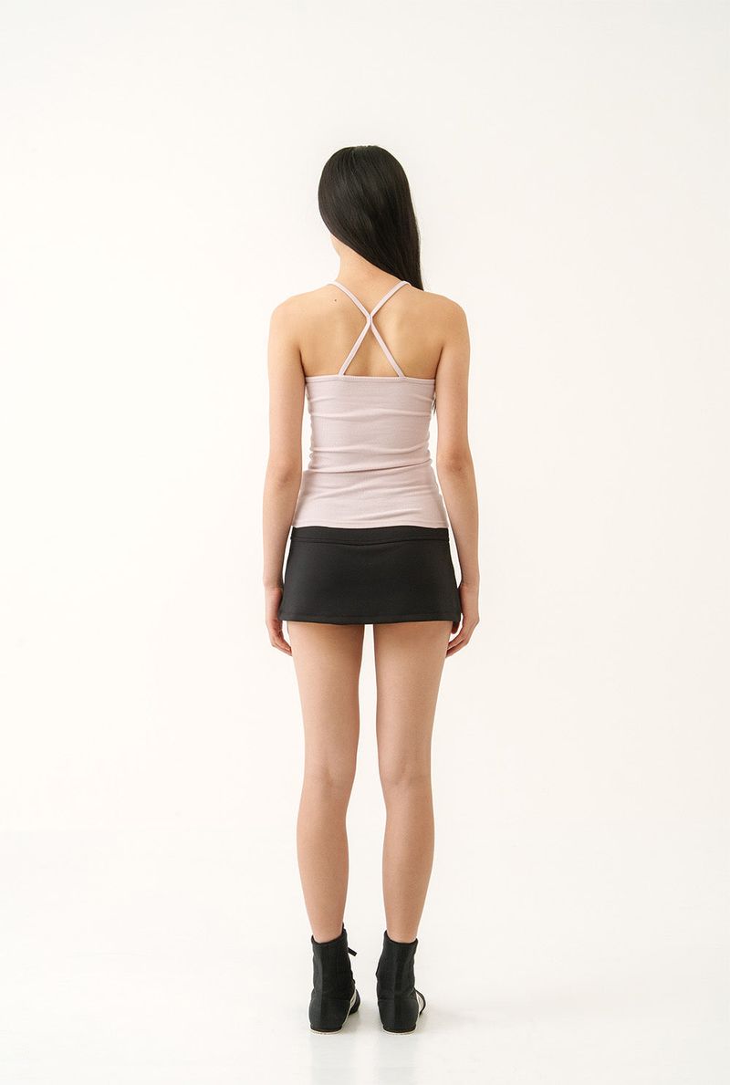 【即日発送】Athletic slit skirt - black