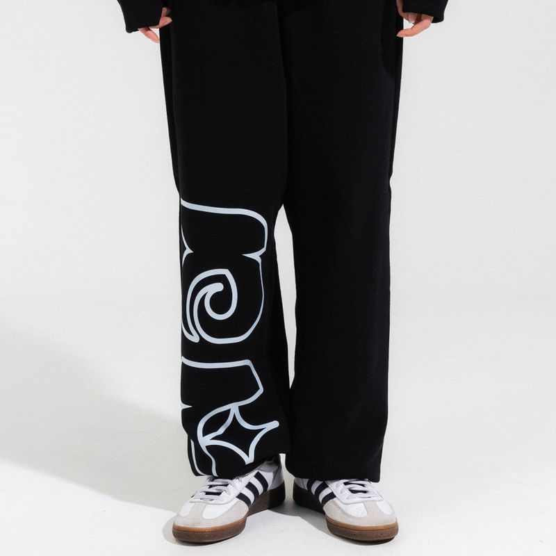 NEWKITSCH(ニューキッチジェネレーション)の「MIGNON LOGO TRAINING PANTS-BLACK(Pants)」
