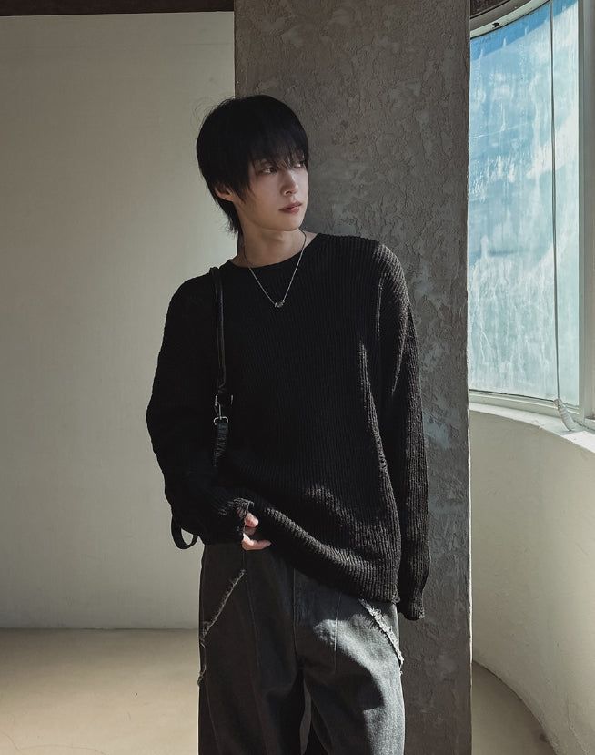 2PLAN(ツープラン)の「Robed ダメージニット(トップス)」
