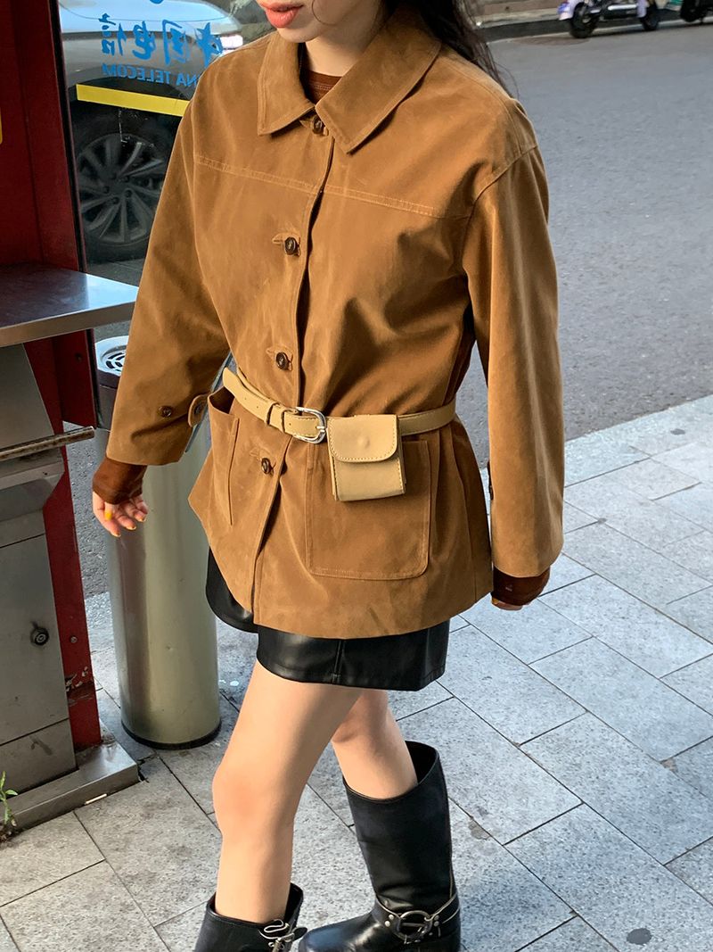 [MADE] Le Elle Leather Shorts