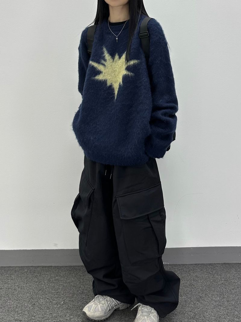 utility nylon fleece pants