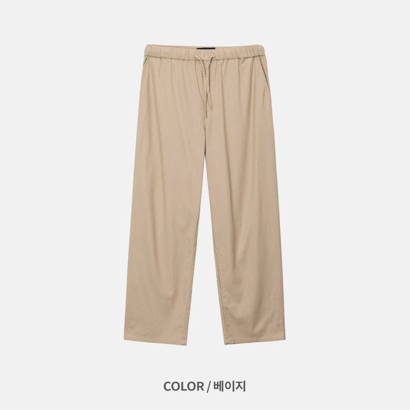 Los Linen wide pants