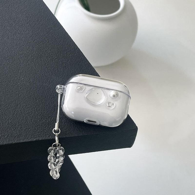 [made]silver water drop airpodcase
