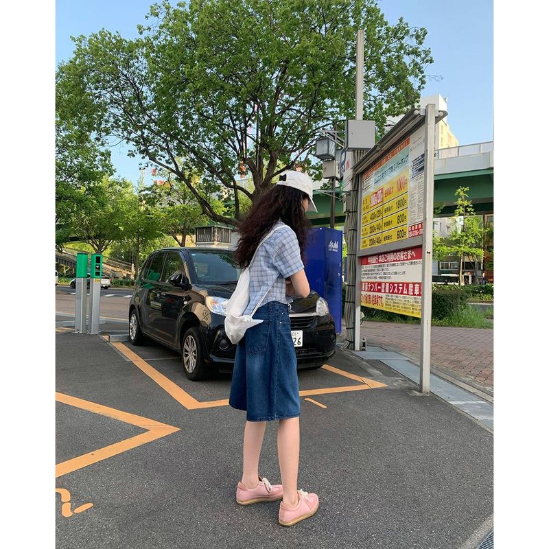 Mao Bermuda Denim Pants