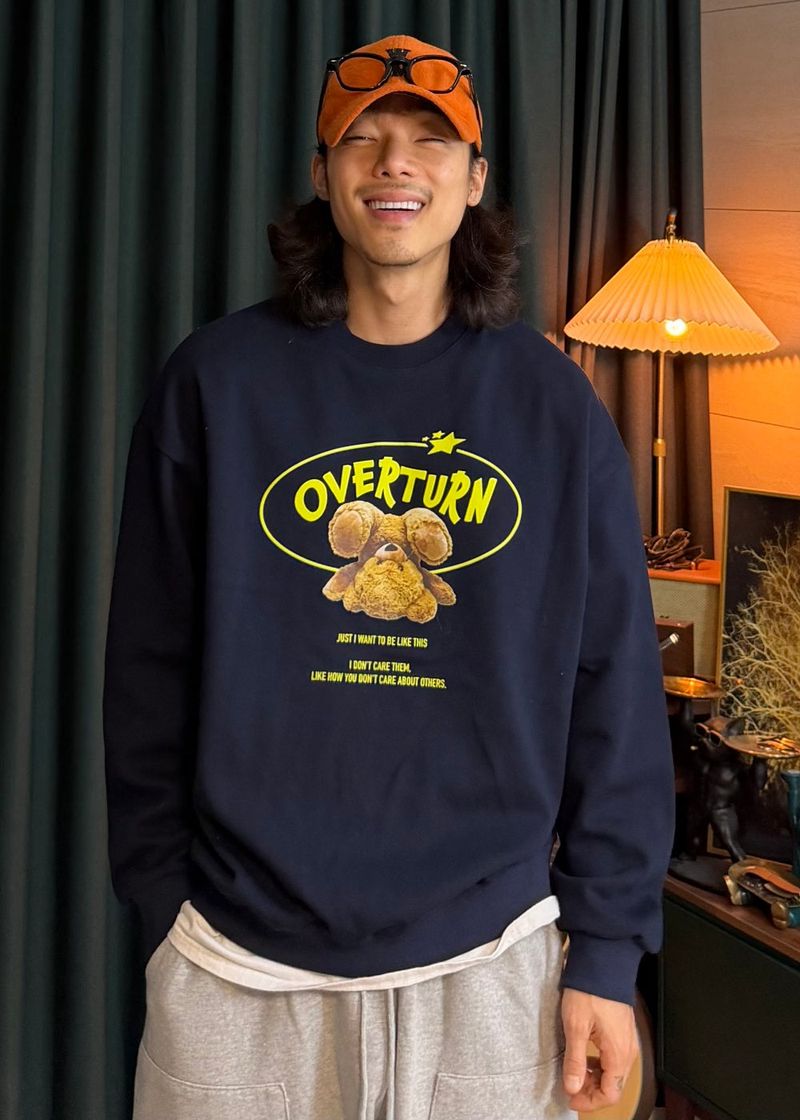 Overton Bear Sweatshirt 4COLOR