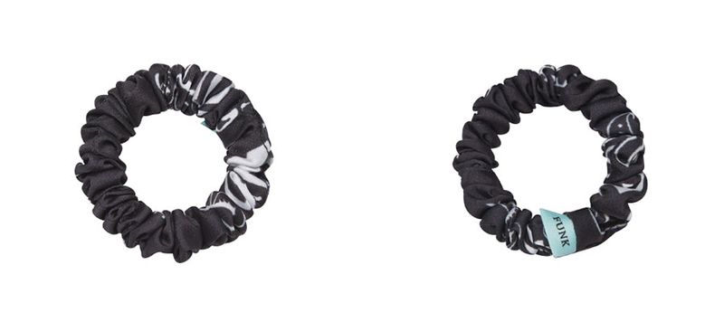 Paisley-print hair scrunchie set