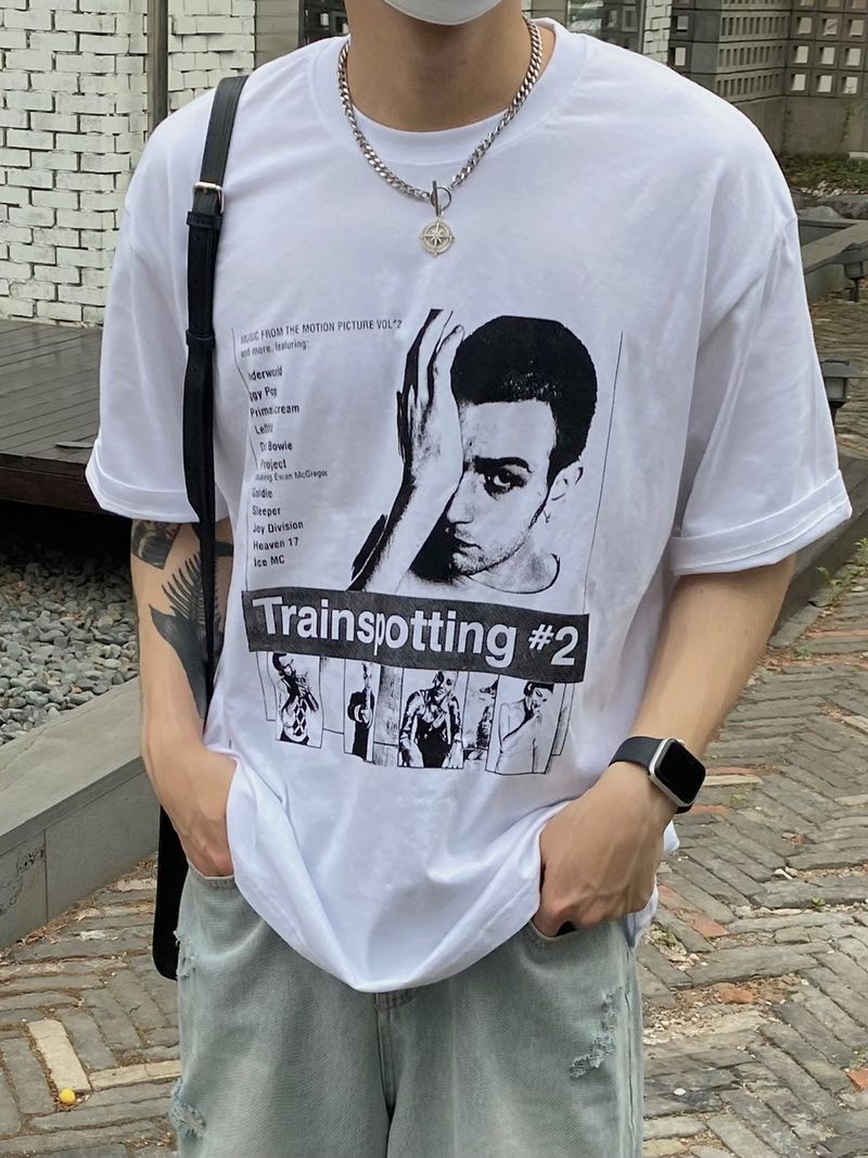 Train Na-dyeing short sleeve tee 2C