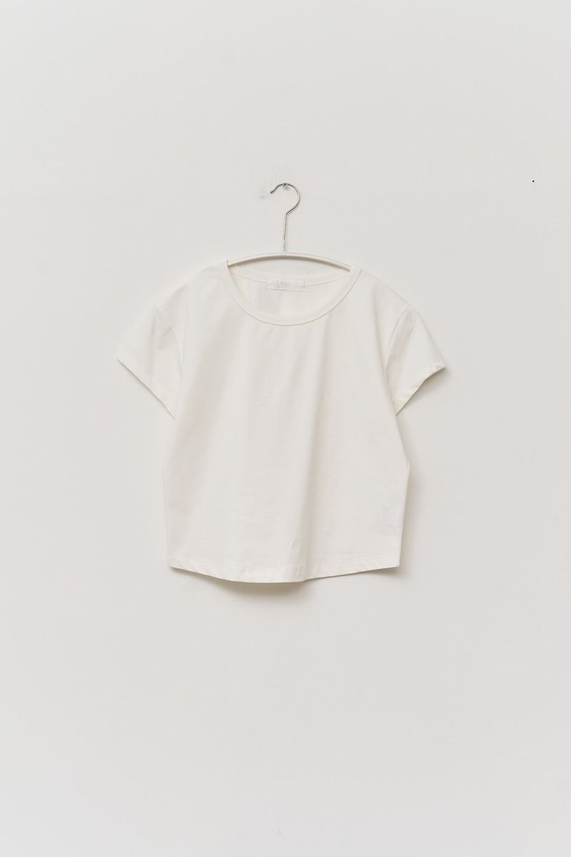 (W) Milk Basic Top