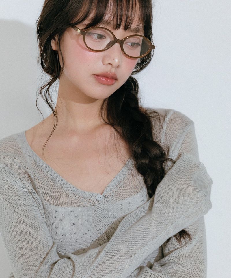 mellotory（メロートリー）の「NET KNIT CARDIGAN (MINT)（Tops）」