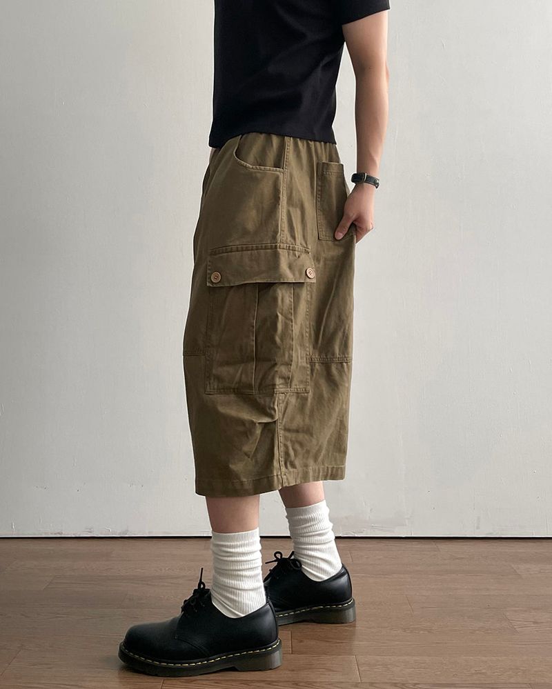 Rough Cargo Bermuda Pants