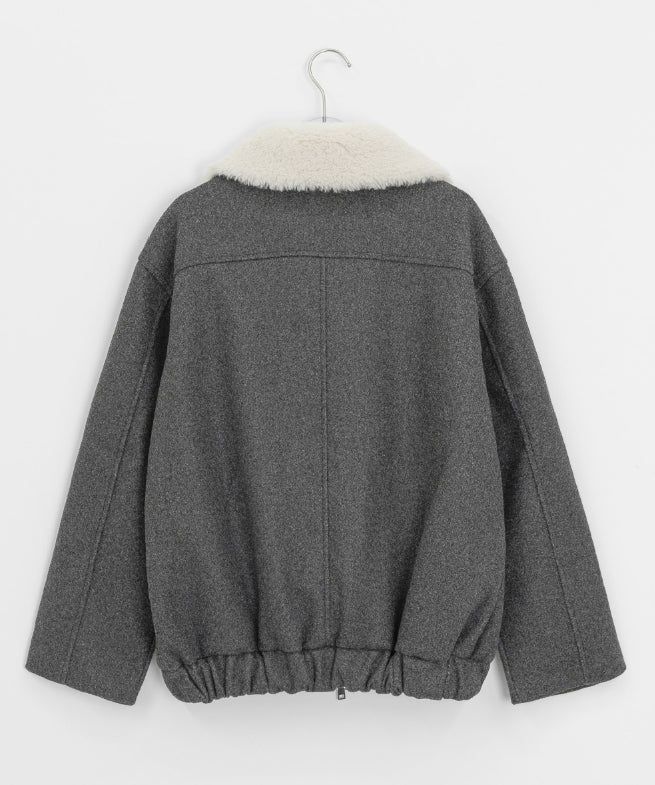 Pilance Quilted Fur Collar Jacket