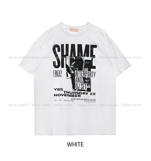 After Printing Loose Fit Short Sleeve