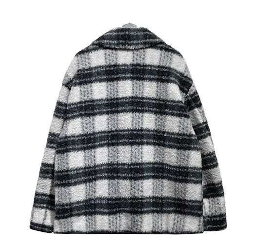 Oted Check Double Coat