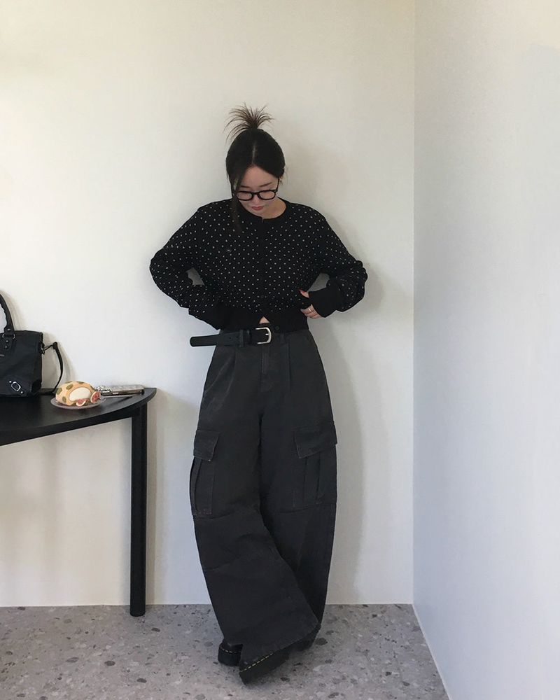 [ORIGINAL] Poky Dot Knit Cardigan