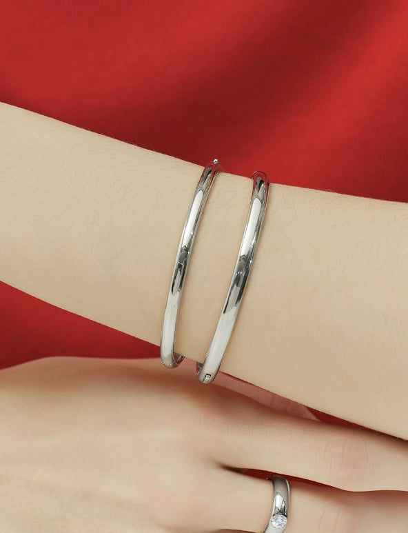 26SS★ [Premium Plating] Essence AB(W) Metal Slim Bangle