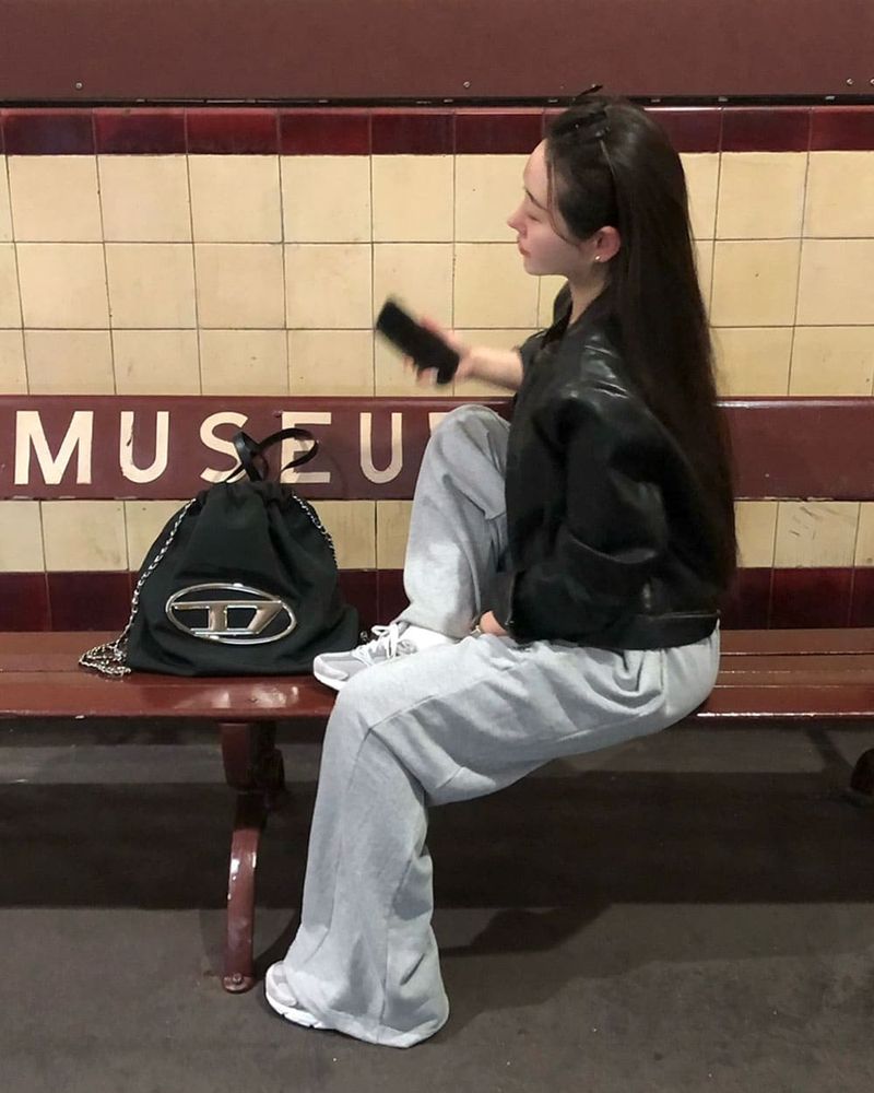 [BELLIDE MADE] High quality vintage washed leather jacket