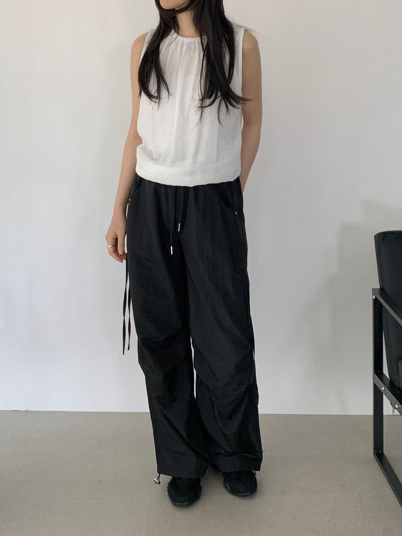 Nest String Banding Cargo Pants
