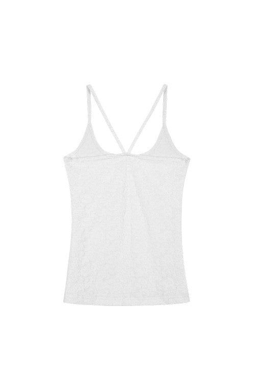 Jacquard Tank Top (WHITE)