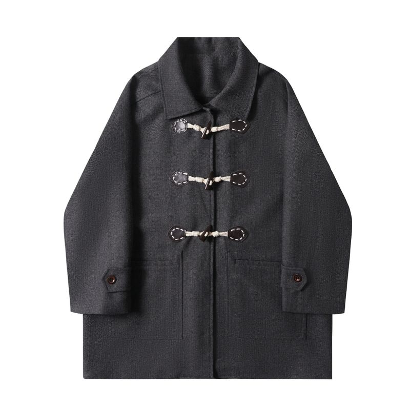 Cozy&Kitsch（コージーアンドキッチ）の「Herringbone Toggle Collar Coat（Jackets/Outerwear）」
