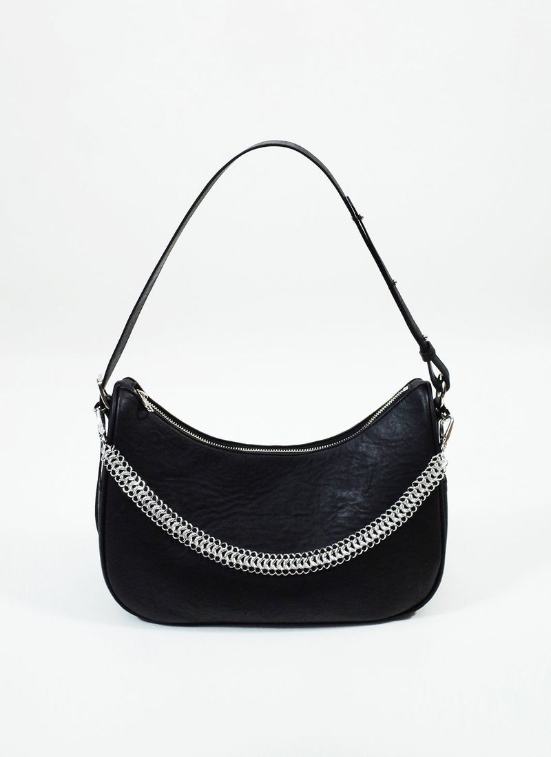 888 Chained Leather Bag
