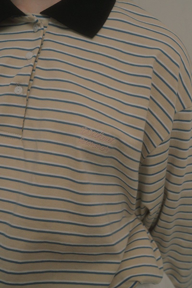 ウィークリーカラーTシャツ_ベージュ