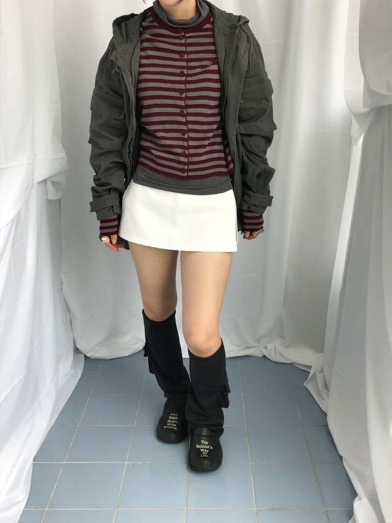 Cozy Striped Cardigan