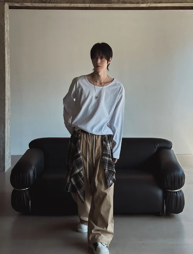Nuke Basic U-Neck Long Sleeve T-Shirt