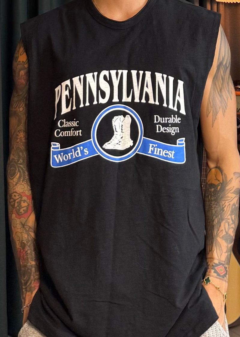 Pennsylvania Box Sleeveless 2COLOR