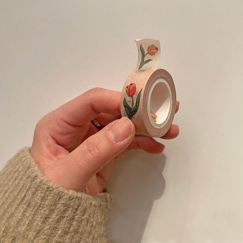 BANASIL SHOP（バナシルショップ）の「Mango Tulip (Deco Masking Tape) Color（Smartphone Accessories）」