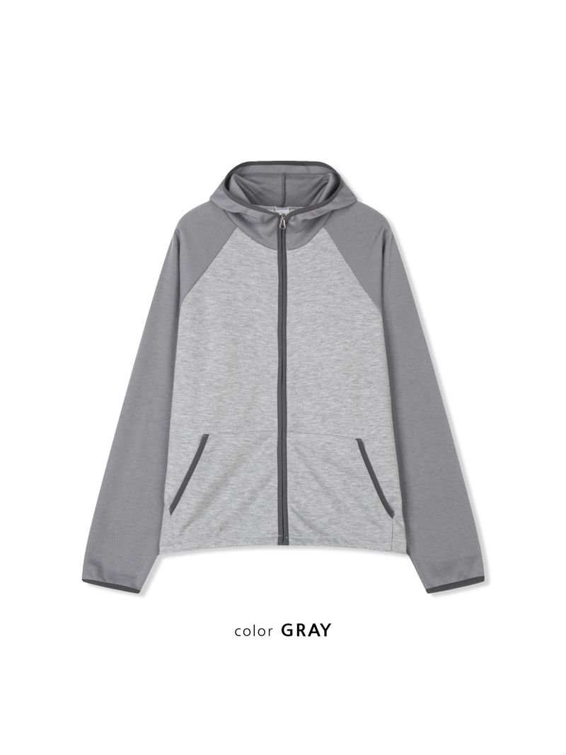Coke Raglan Hooded Zip Up