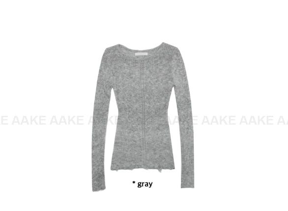 (WOOL) ROUGH DAMAGE KNIT