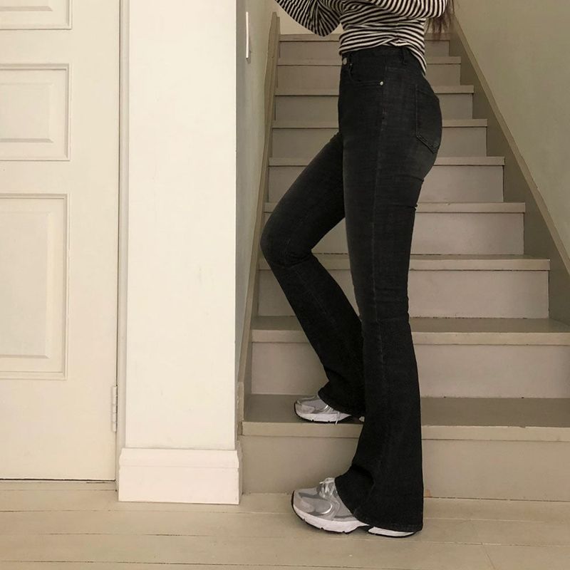 [BELLIDE MADE] Vintage Washed Bootcut Denim Pants