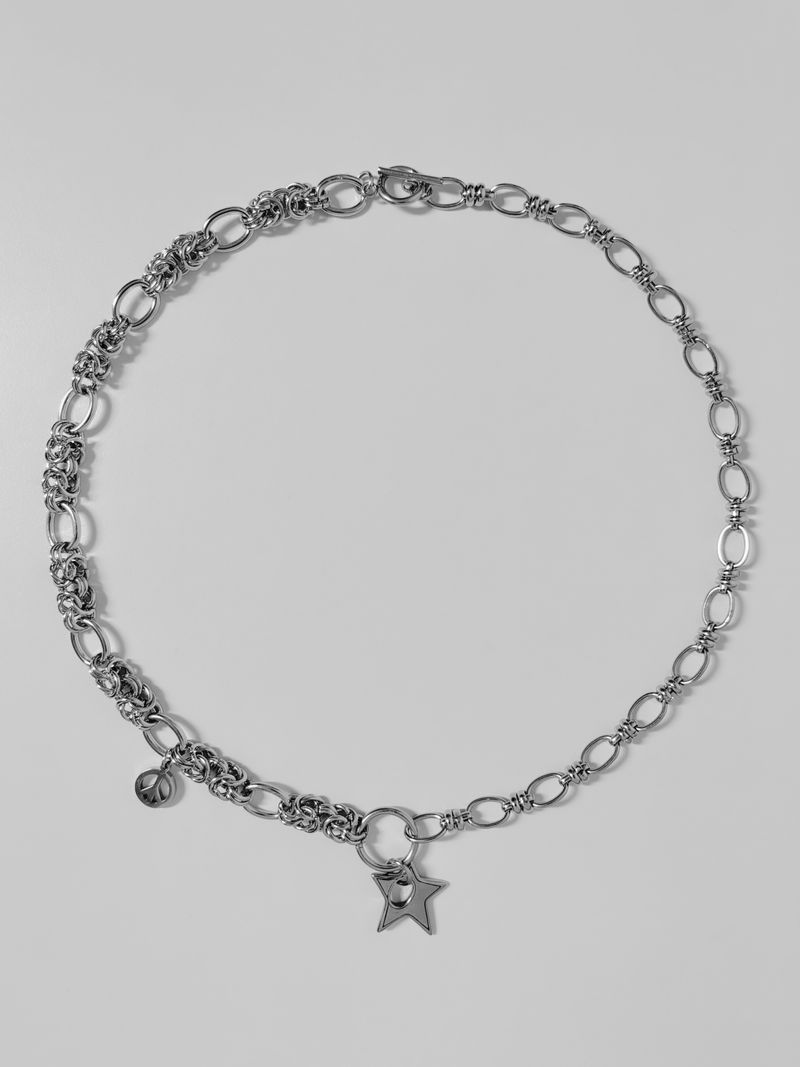 Starpunk Peace Necklace
