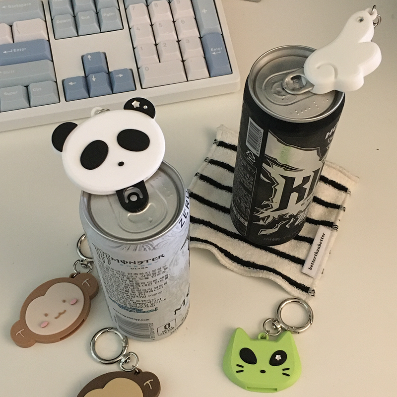 saltyhouse（ソルティハウス）の「【MADE】リトル フレンズ 缶オープナー キーリング（トイ/キーホルダー）」
