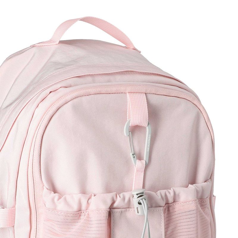 CARABINER MESH BACKPACK / PINK