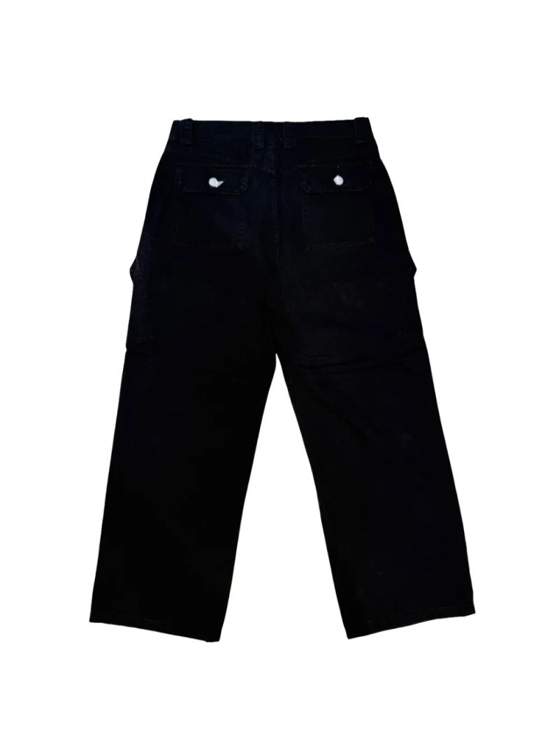 LMN Paneled Washed Cargo Wide Pants (3 colors)