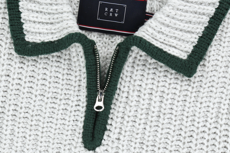 LOW GAUGE POLO KNIT