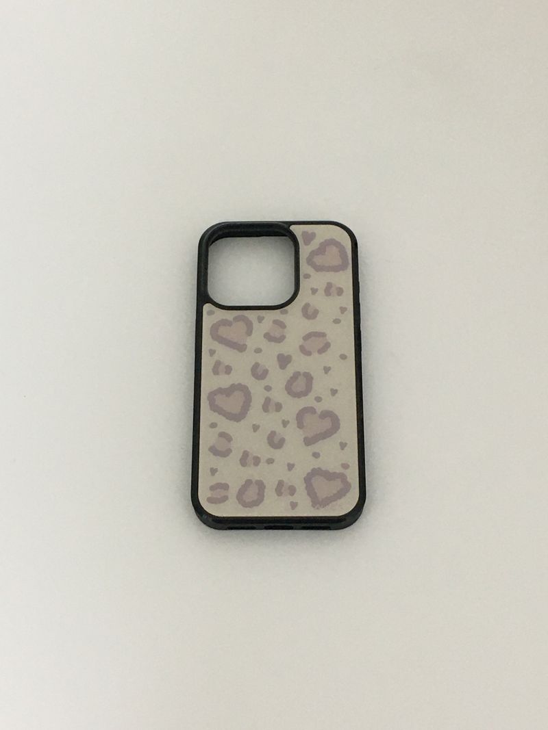 shop.nuee（ショップニュイ）の「heart leopard (beige) case （Smartphone Accessories）」