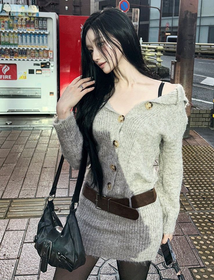 Soft Belt Knit ops