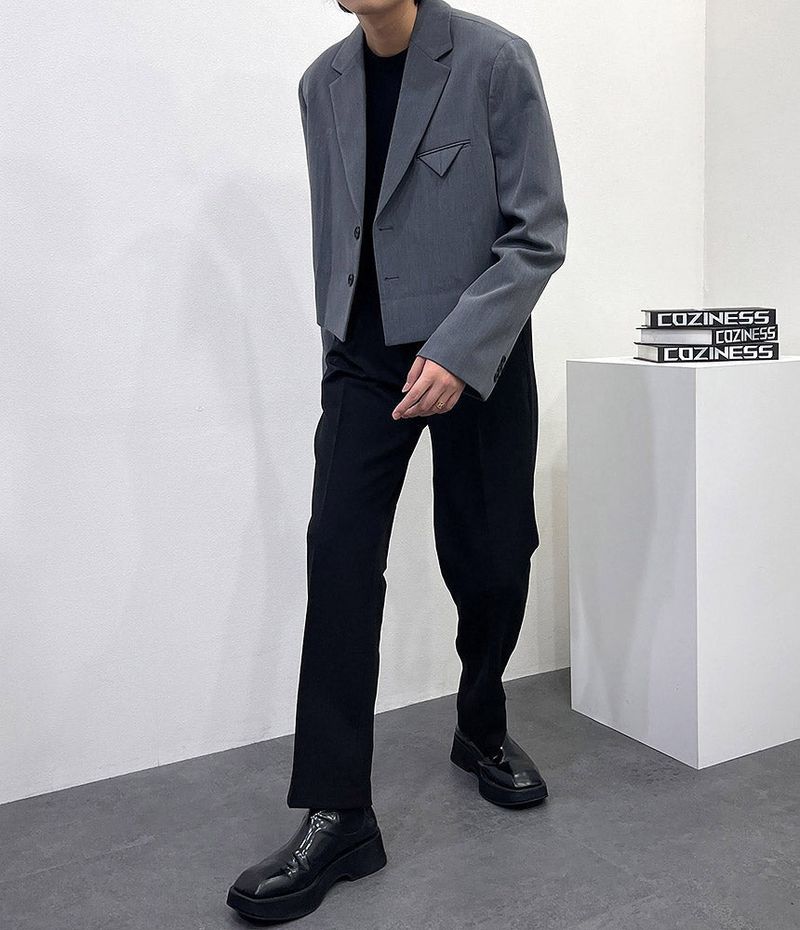 CR Micro Cropped Jacket (2 colors)