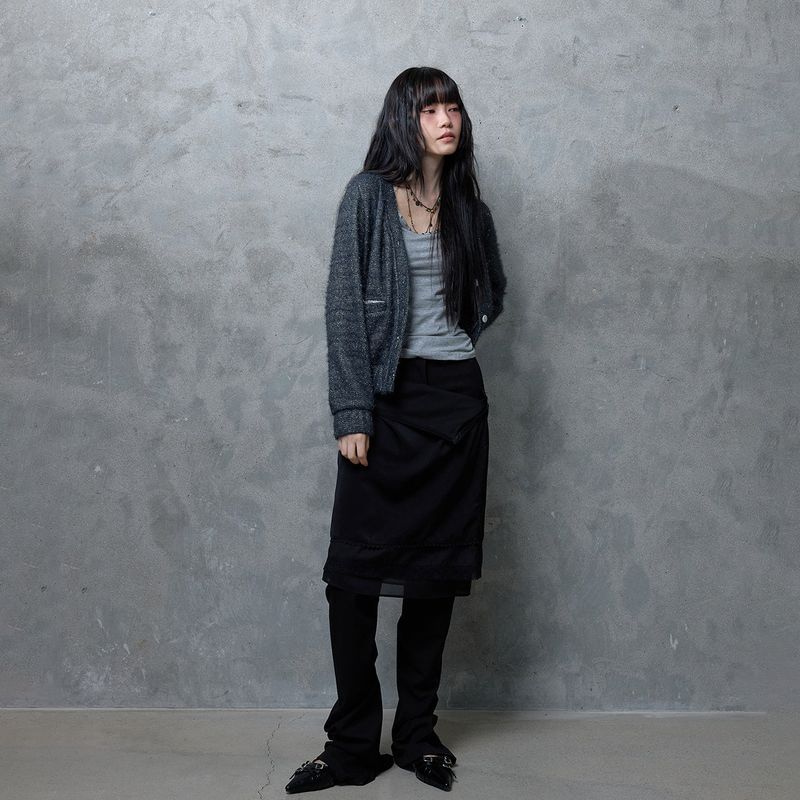 MISTY GLITTER CARDIGAN