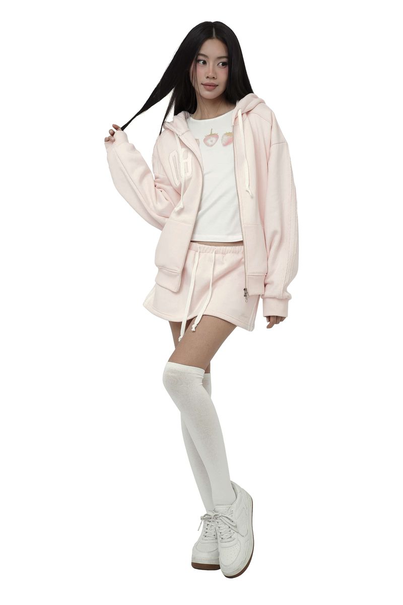Pink strawberry pastel top