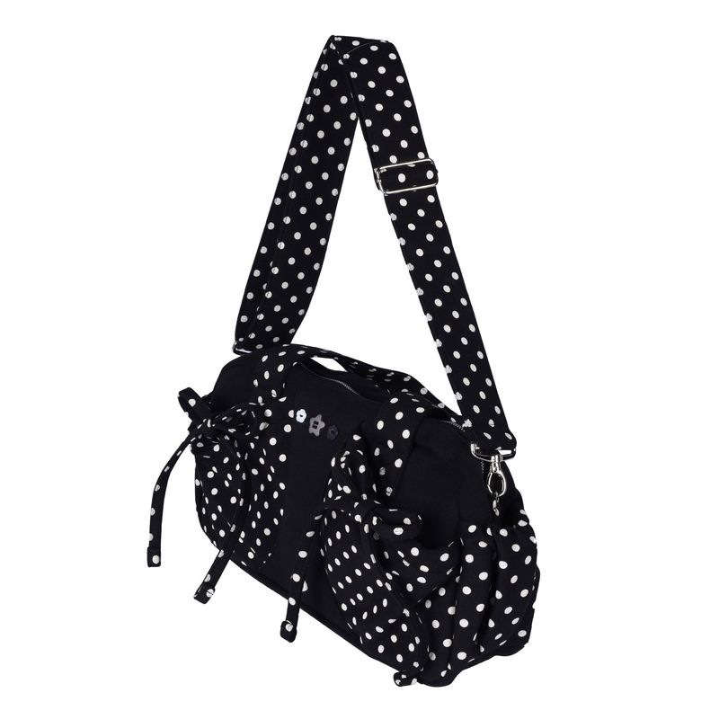 Dot button bag_black