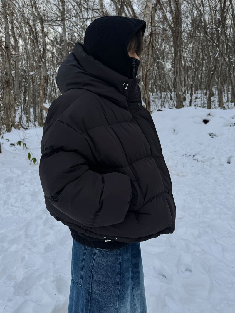 Javelin high face hooded zip-up 2C